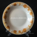 high quality porcelain omega plate, deep plate